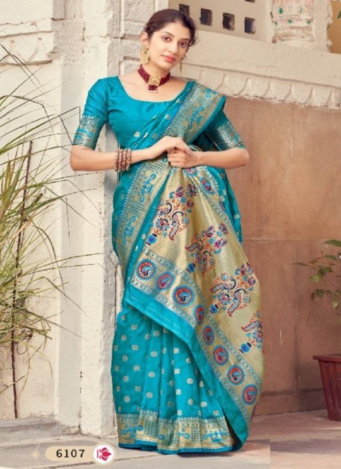 Mayuri Paithani Manjubaa Latest Designer Festive Wear Banarasi Silk Saree Collection
